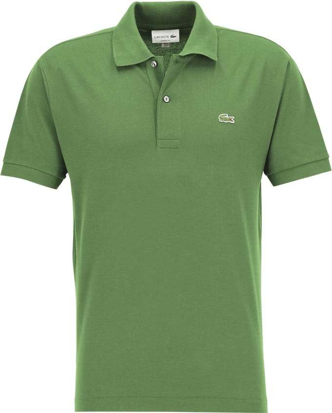 Lacoste Classic Fit polo - veldsla groen