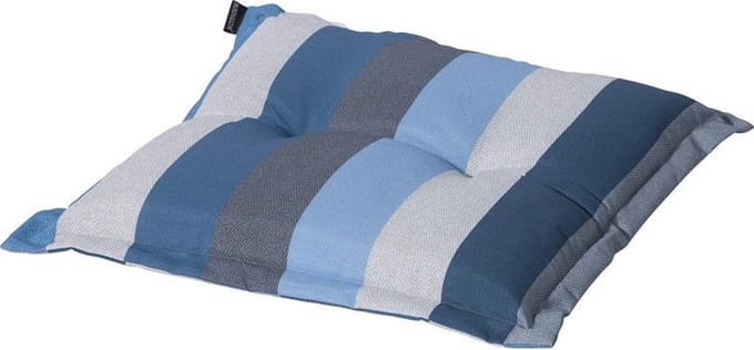 Madison hocker tuinkussen Victoria 50x50 cm - blauw