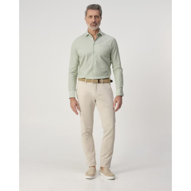 Campbell Casual Overhemd Misteltoe Green Heren