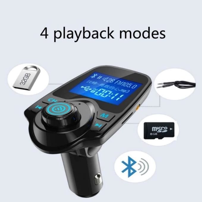 AUTO FM ZENDER FM Zender, Bluetooth FM Zender, Handsfree Kit, USB Auto Oplader, MP3 Speler van Vo150