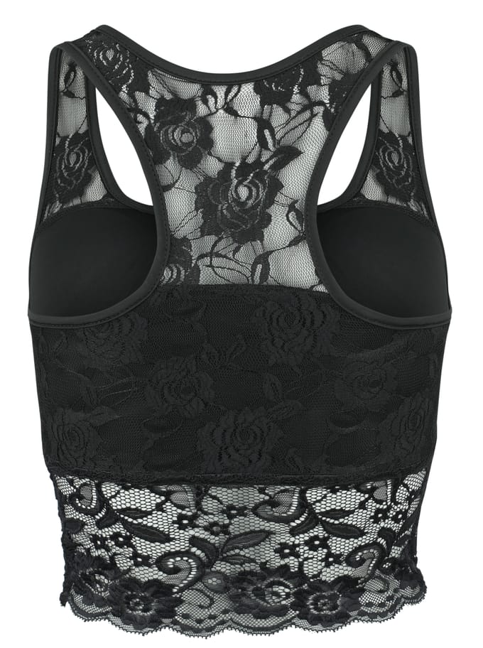 Forplay Top - CECILIA - S tot XXL - voor Vrouwen - zwart