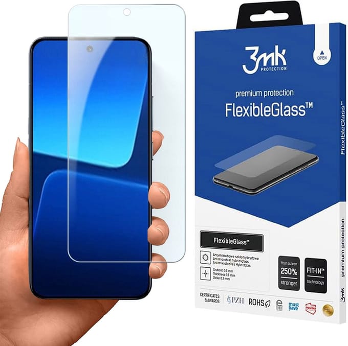 Onbreekbaar Hybride Glas voor Xiaomi 13 - 3mk FlexibleGlass