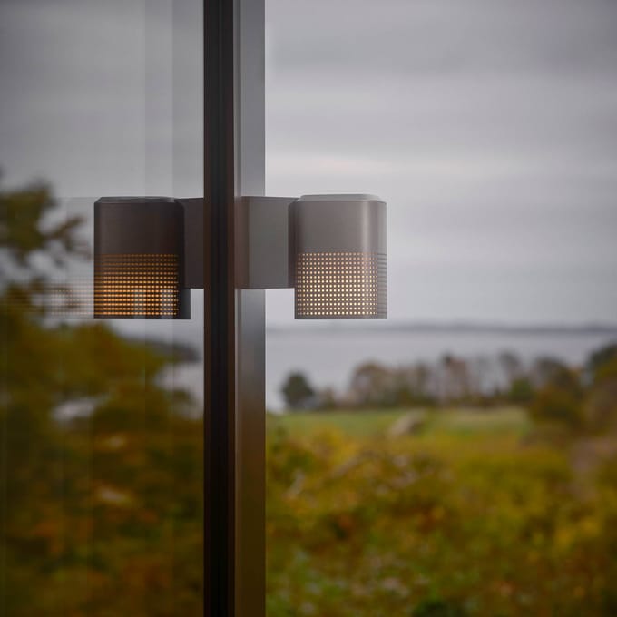 Nordlux Buitenwandlamp Sidara Seaside, antraciet, IP54, E27