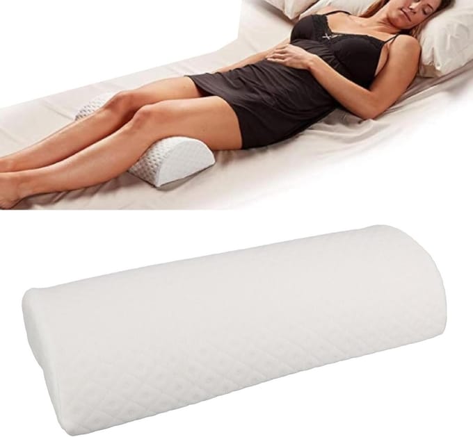 Comfortabele knie- en beenkussen van traagschuim voor optimale ondersteuning en ontspanning