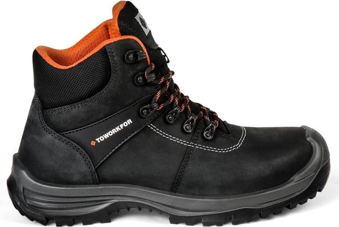 ToWorkFor Hoge Boot Track S3 + KN - zwart - 40