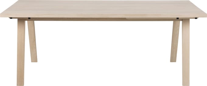 Giga Living Eettafel Annie - Rechthoek Naturel - 200x95x74,6cm