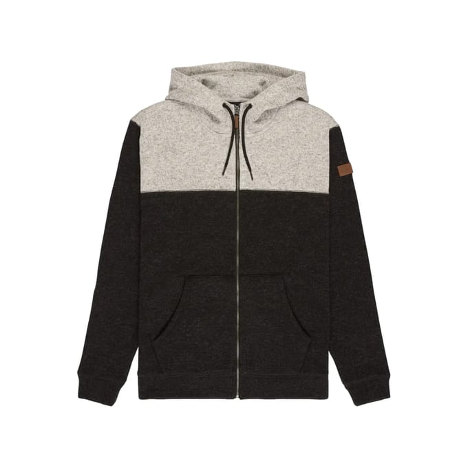 Hooded sweatshirt met rits Quiksilver Keller Block