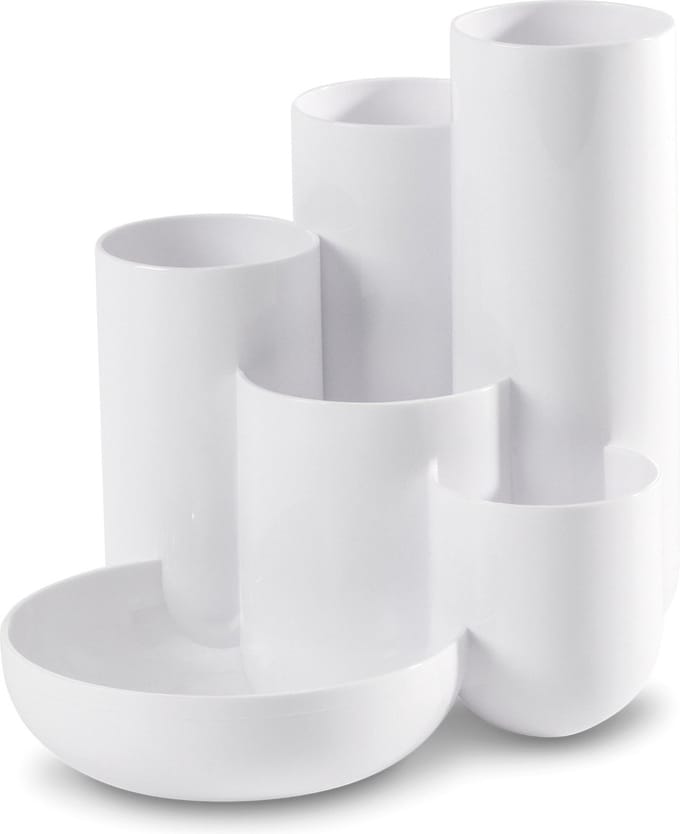 HAN pennenkoker - CAMPUS - 6-vaks - wit - HA-17480-12