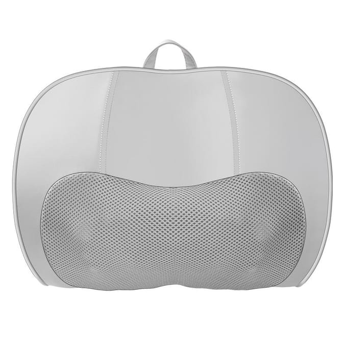 Cervicale Nekmassagekussen Schouder- en Nekmassage-instrument Verwarming Taille Multifunctioneel Kussen Rugverwarming Huishoudelijke Nekmassager white