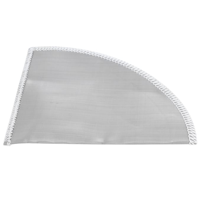 Herbruikbare Pour Over Koffiefilter Roestvrij Staal Gaas Kegel Koffiefilter 1?2 Kop white