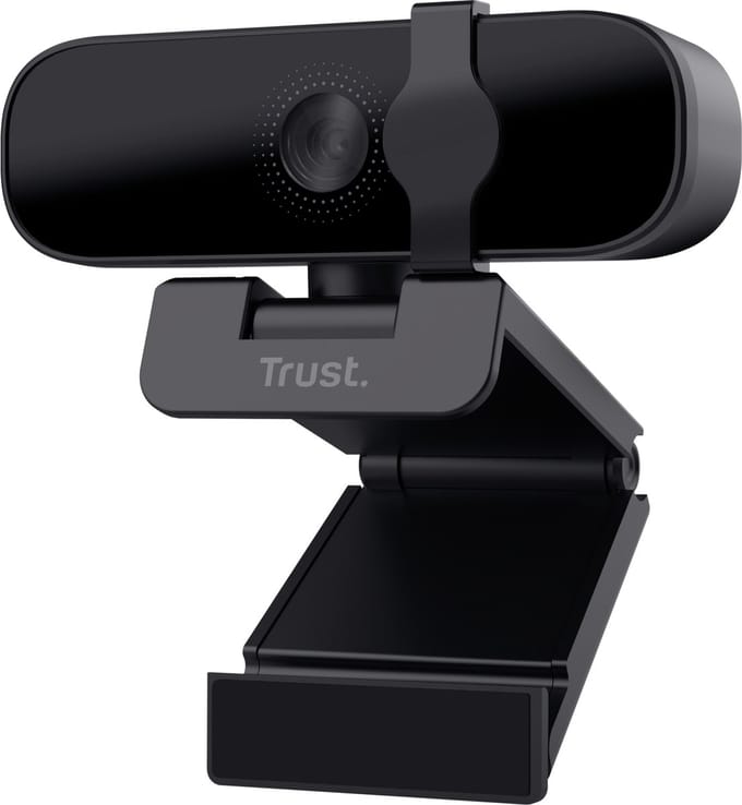 Trust Tanor - HD Webcam - Full HD 1080p - Bedraad - Met Webcam cover