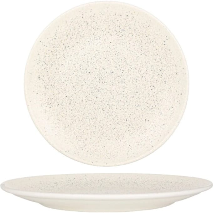 Bonna Dinerbord - Luca Sand - Porselein - 25 cm - set van 6