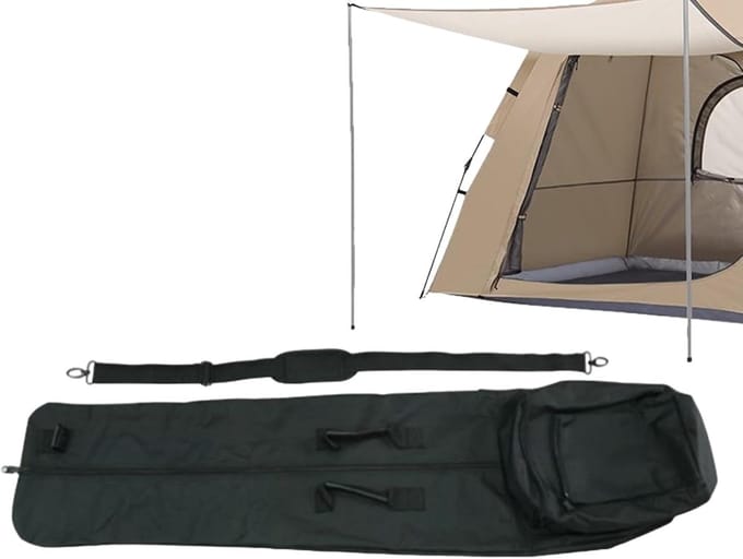 Detector Tas - Scanner Tas - Buiten Activiteiten - Verstelbare Band - 29 x 23 cm - Zwart