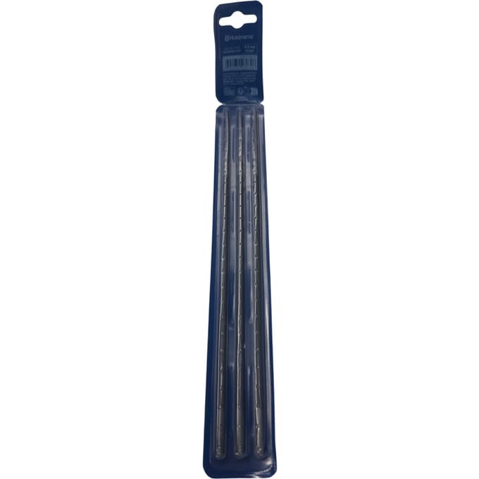 Husqvarna ronde vijl 4.5 mm  3 stuks