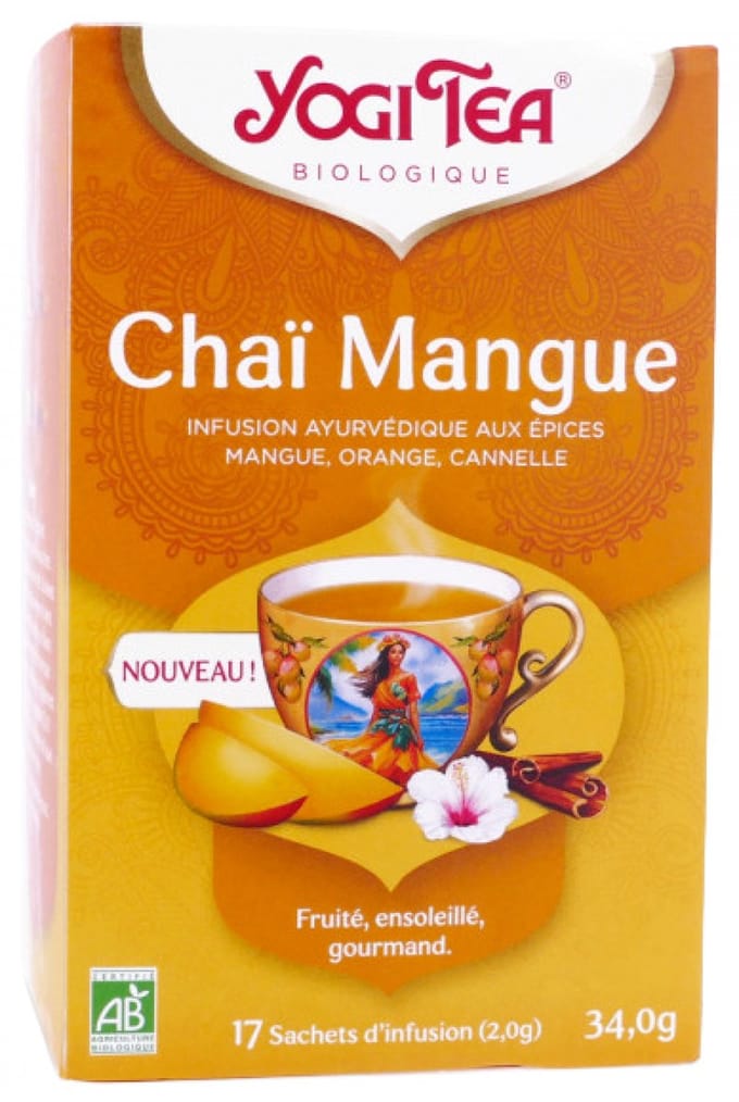 Yogi Tea Mango Chai Bio 17 theezakjes