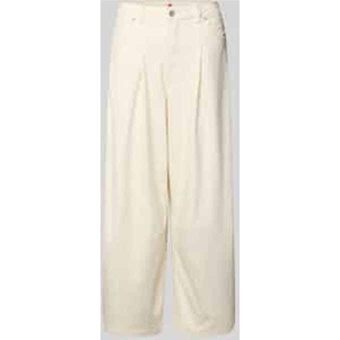 barrel fit broek met steekzakken model 'Summer Barrel 4218'