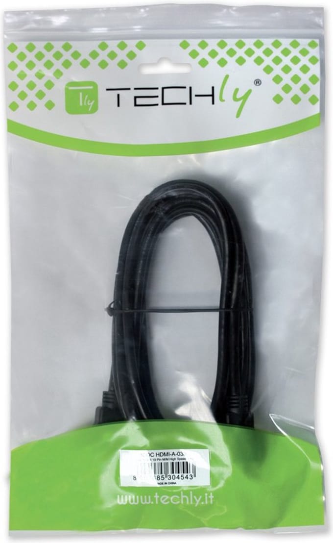 Techly ICOC-HDMI-4-EXT075 HDMI kabel 7,5 m HDMI Type A (Standaard) Zwart