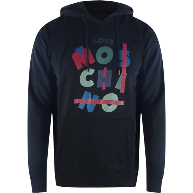 Love Moschino Dames/Dames Jumble Hoodie (Zwart)
