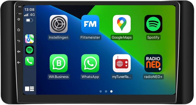Carplay autoradio voor Skoda Scala | 2019 t/m 2024 | Android 13 | Draadloos Apple Carplay & Android Auto | 2GB + 32GB | 8-Core processor | Davilon | 2025 model | 2019 2020 2021 2022 2023 2024 | Bluetooth & Wifi