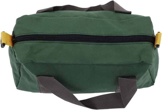 Zeynomax - Gereedschapstas - Draagbaar - Groot draagvermogen - Groen - Waterdicht - Ideaal voor houtbewerking - 41 cm
