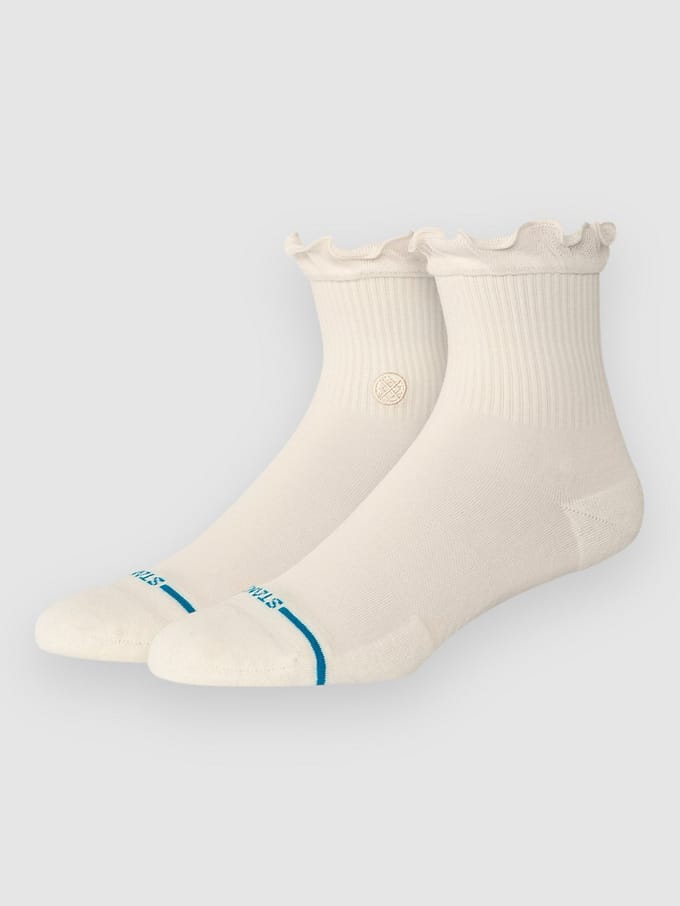 Stance Ruffle Icon Quarter Sokken wit