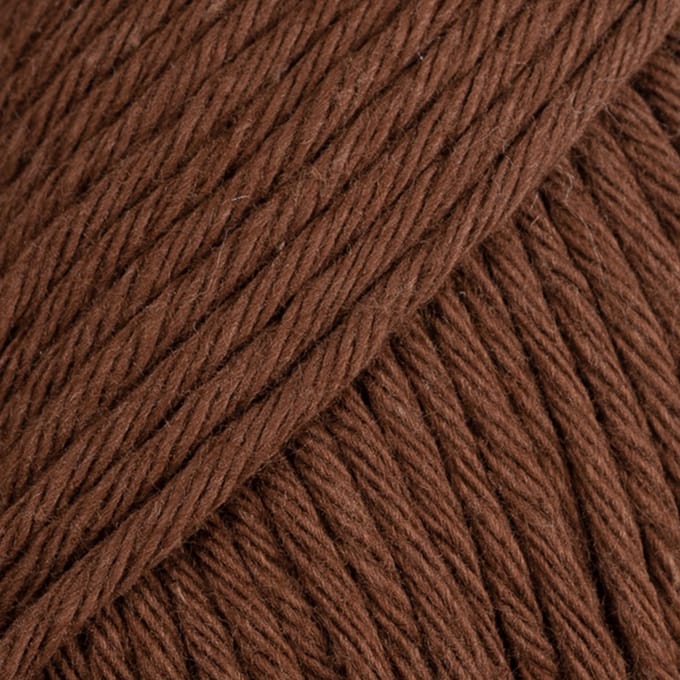 DROPS Paris Uni Colour - 44 bruin - Katoen Garen