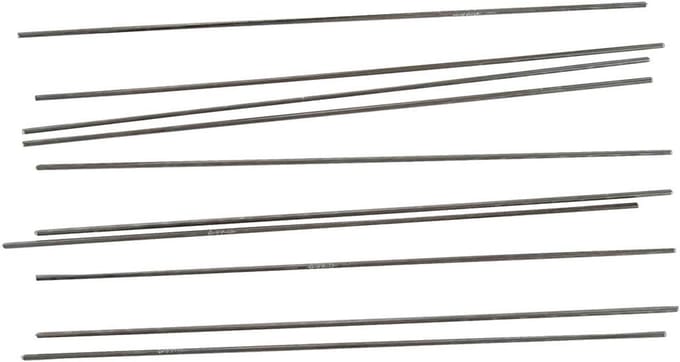 Metalen staaf, L: 20 cm, d 2 mm, 10 stuk/ 1 doos
