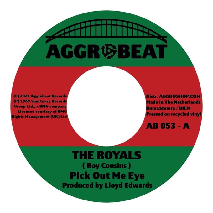 Royals - Pick Out Me Eye (7" Single)
