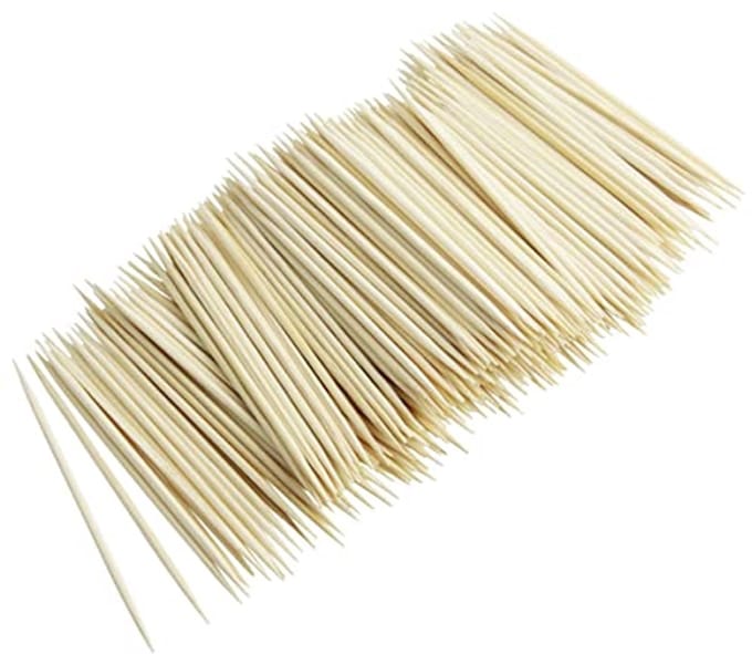 Houten Tandstokers 300 Stuks - 68 mm Bamboe