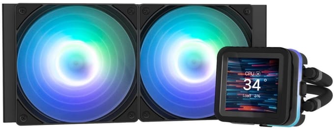 Box Ventilator Zalman ALPHA2 DS A24 Ø 12 cm (1 Unit)
