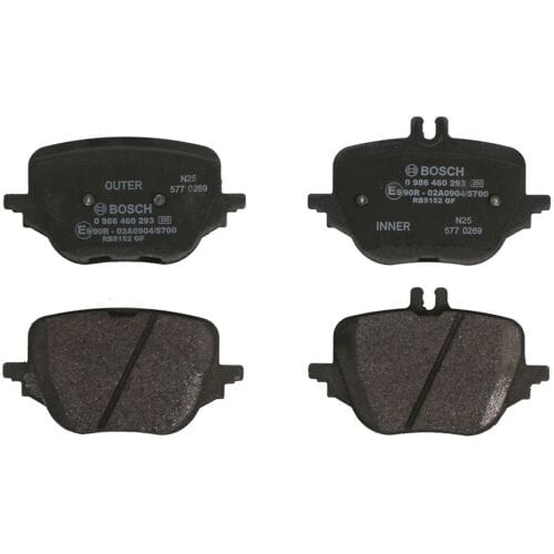 Remblokset BOSCH 0 986 460 293