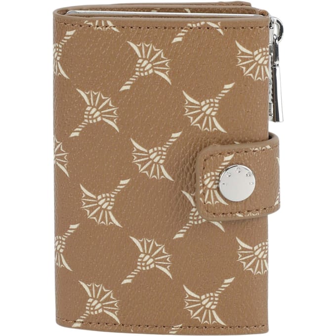 Joop! Cortina 1.0 C-Four Creditcard etui RFID 7.5 cm - 5 Sleuven - lightbrown