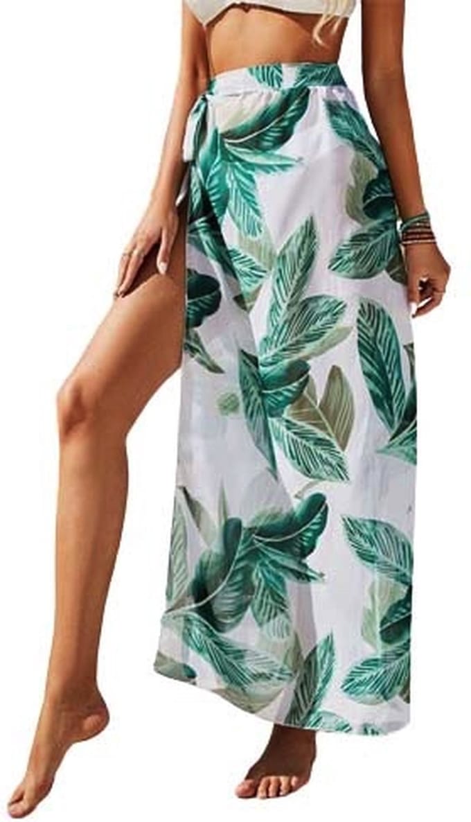 Pareo Omslagdoek Dames Groen