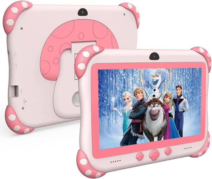 White-label Kindertablet Vanaf 3 Jaar - Tablet Kinderen - Kinderspeelgoed - Roze
