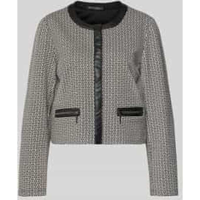 Blazer met ronde hals