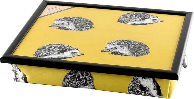 Knietablet met kussen dienblad voor laptop - Egelmotief