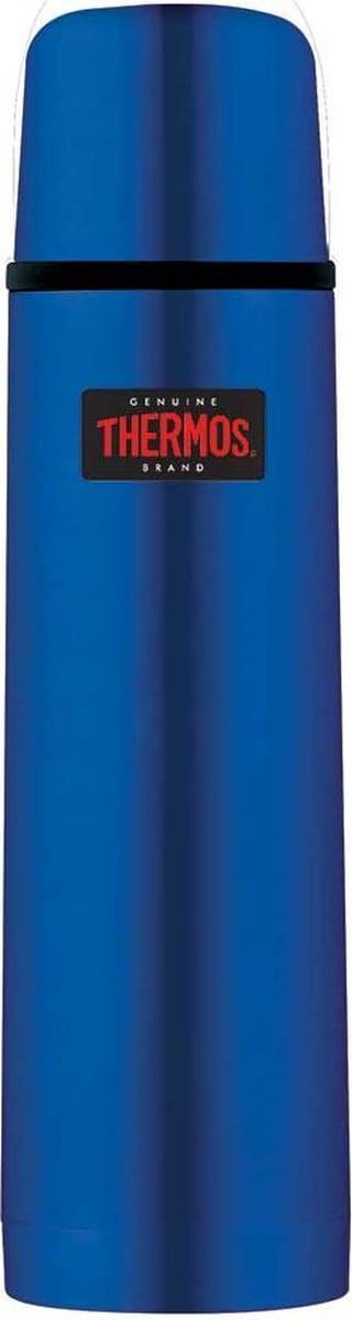 Thermos Fbb Light&Compact Thermosfles metallic blauw - 0,75 liter