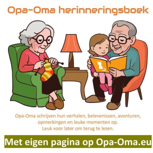 Opa - Oma Herinneringsboek - Cor De Graaf