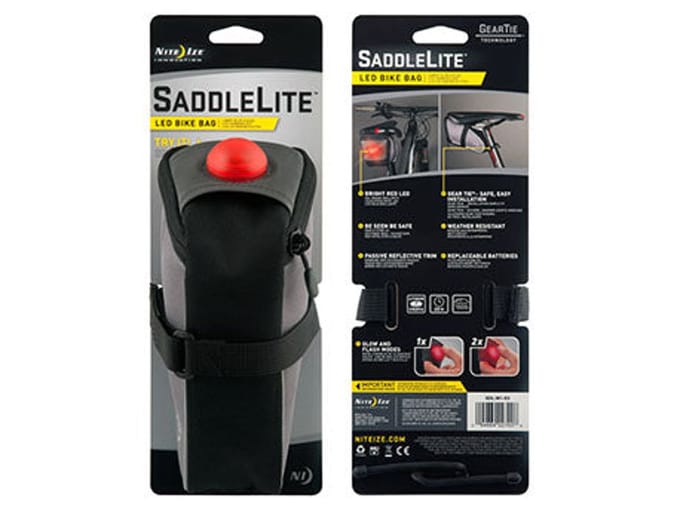 Nite Ize SaddleLite LED Bike Bag SDL-M1-R3 Fietslicht Fietslamp