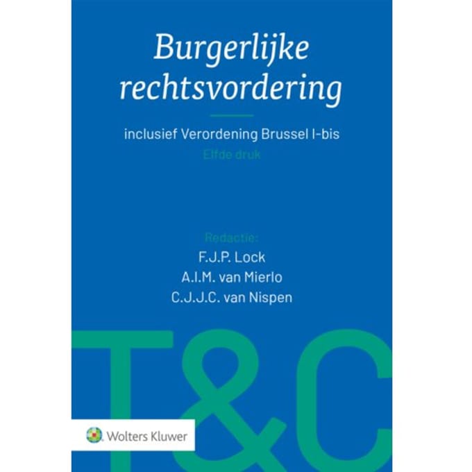 Burgerlijke Rechtsvordering - Tekst & Commentaar