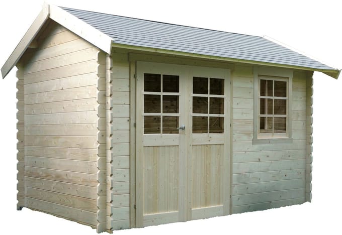 Solid Superia Arles Tuinhuis - Vuren - Onbehandeld - 358x238x246,3cm