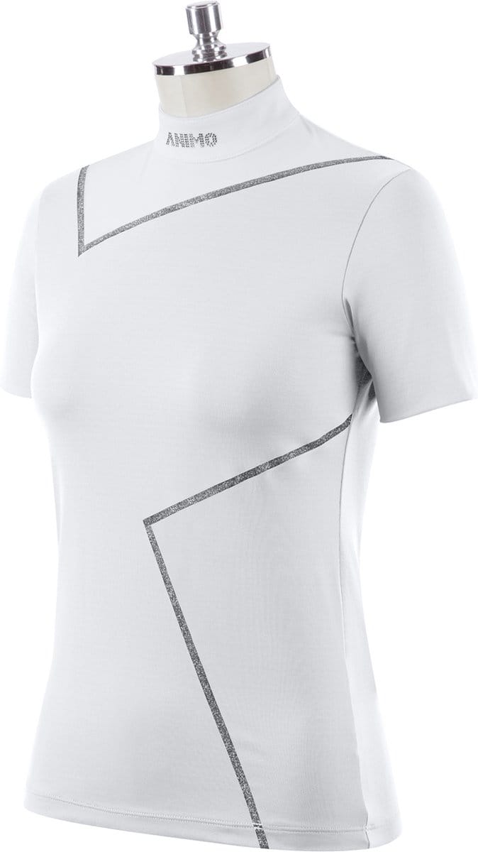 Animo Boom Dames Polo Wedstrijd L Wit