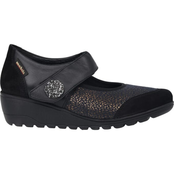 Mephisto Mobils Bathilda - dames ballerina - Zwart - maat 35.5 (EU) 3 (UK)