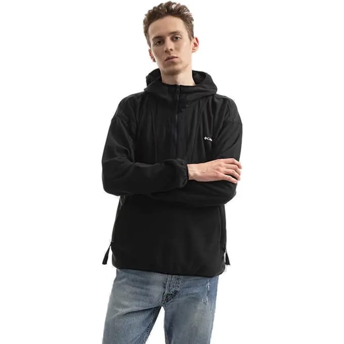 Backbowl Lite Half Zip Hoodie Zwarte herenhoodie