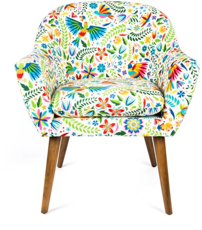 Excelsa Italiaans Design Mexican Flowers Fauteuil – Excelsa Living 70 x 83 cm