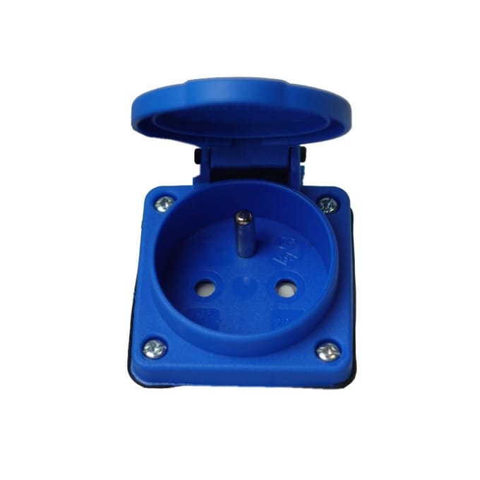 Adaptateur Camping Cee 16A Vers 230V Prise Française Adaptateur d'Angle