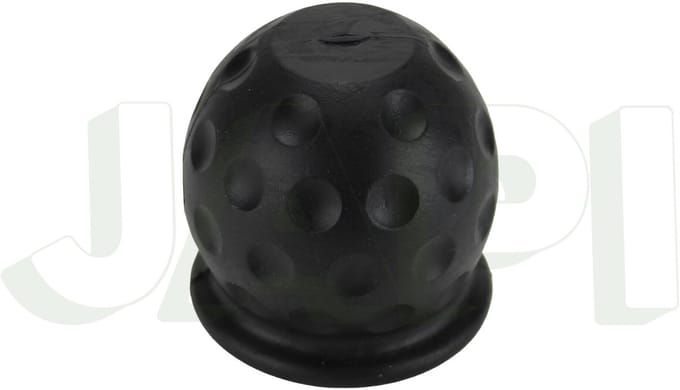 Trekhaakdop rubber universeel zwart