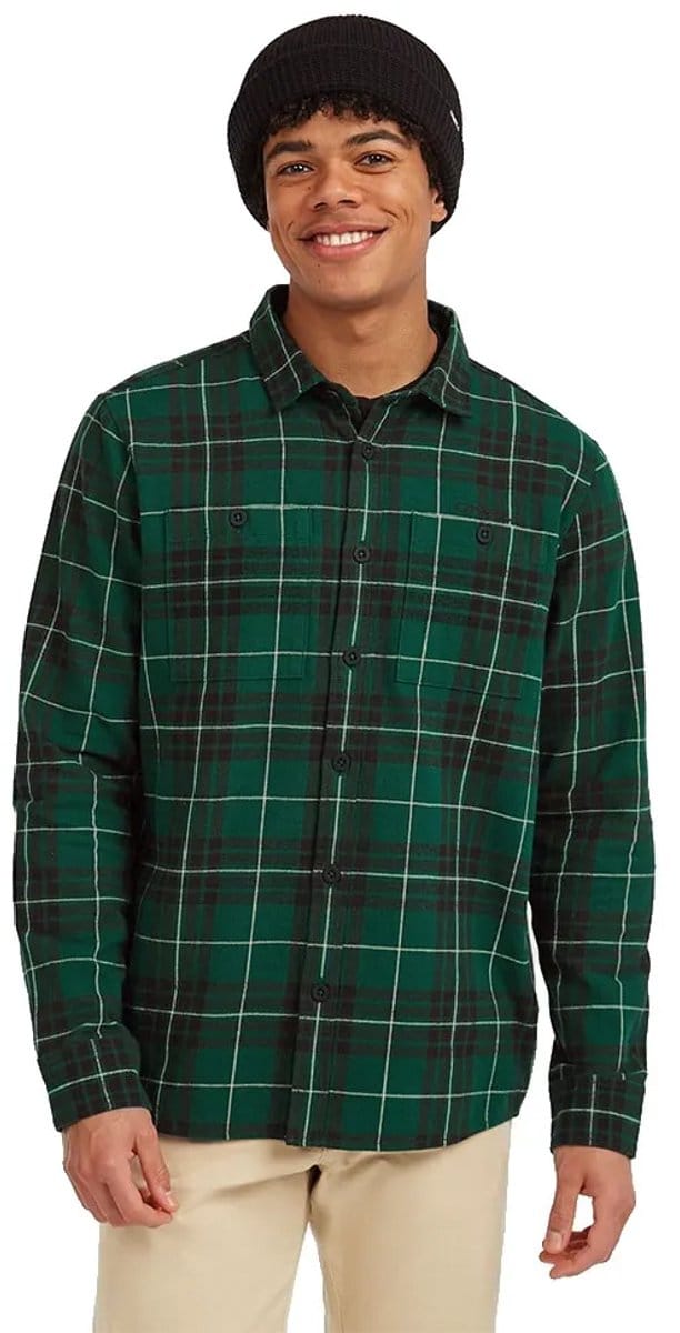 O´neill Must-have Flannel Overhemd Met Lange Mouwen Groen S Man