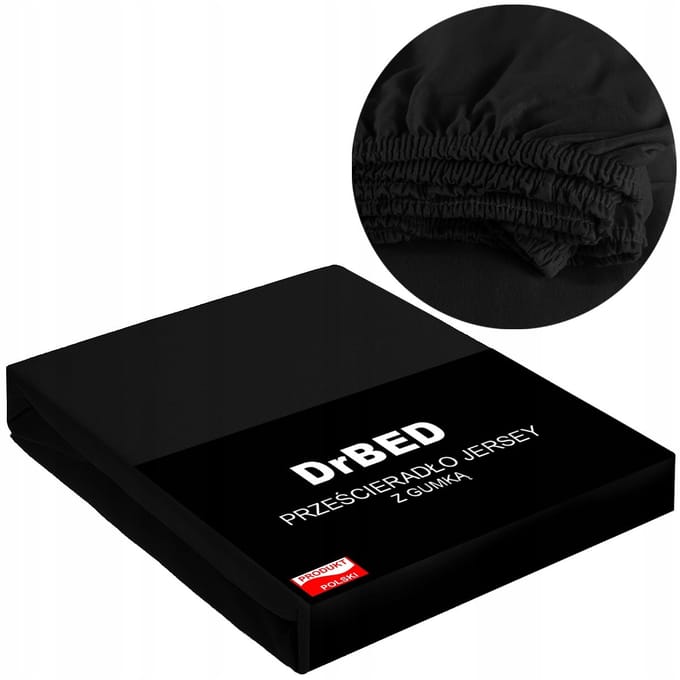 DrBED - Jersey Hoeslaken - 220x200 - Ademend - Bamboekleur - Elastische Randen