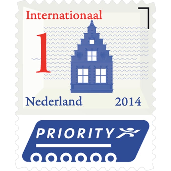 Postzegel Internationaal Waarde 1 Echt Hollands zelfklevend set à 50 stuks